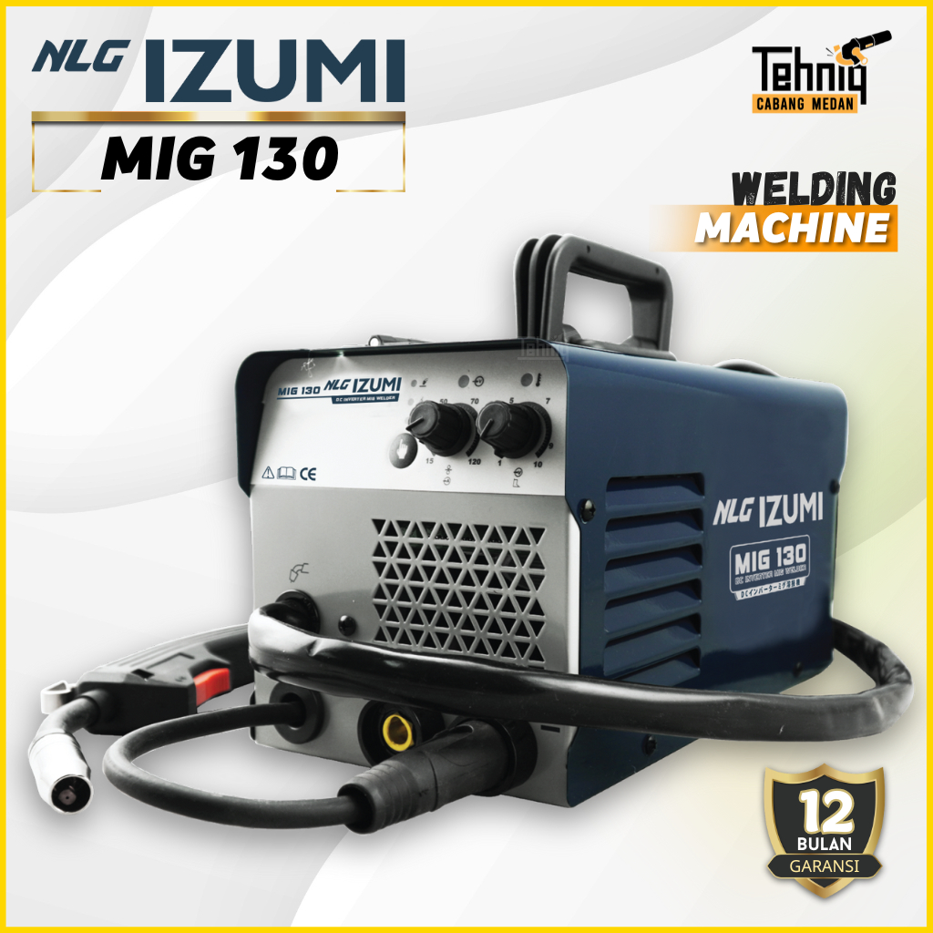 MESIN LAS LISTRIK MIG TRAVO LAS IZUMI MIGI 130 TRAFO LAS MIG INVERTER