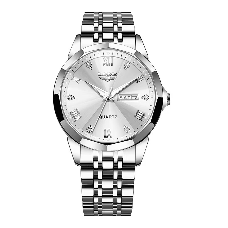 LIGE new watch tourbillon multifunctional fully automatic mechanical men's watch waterproof sports m