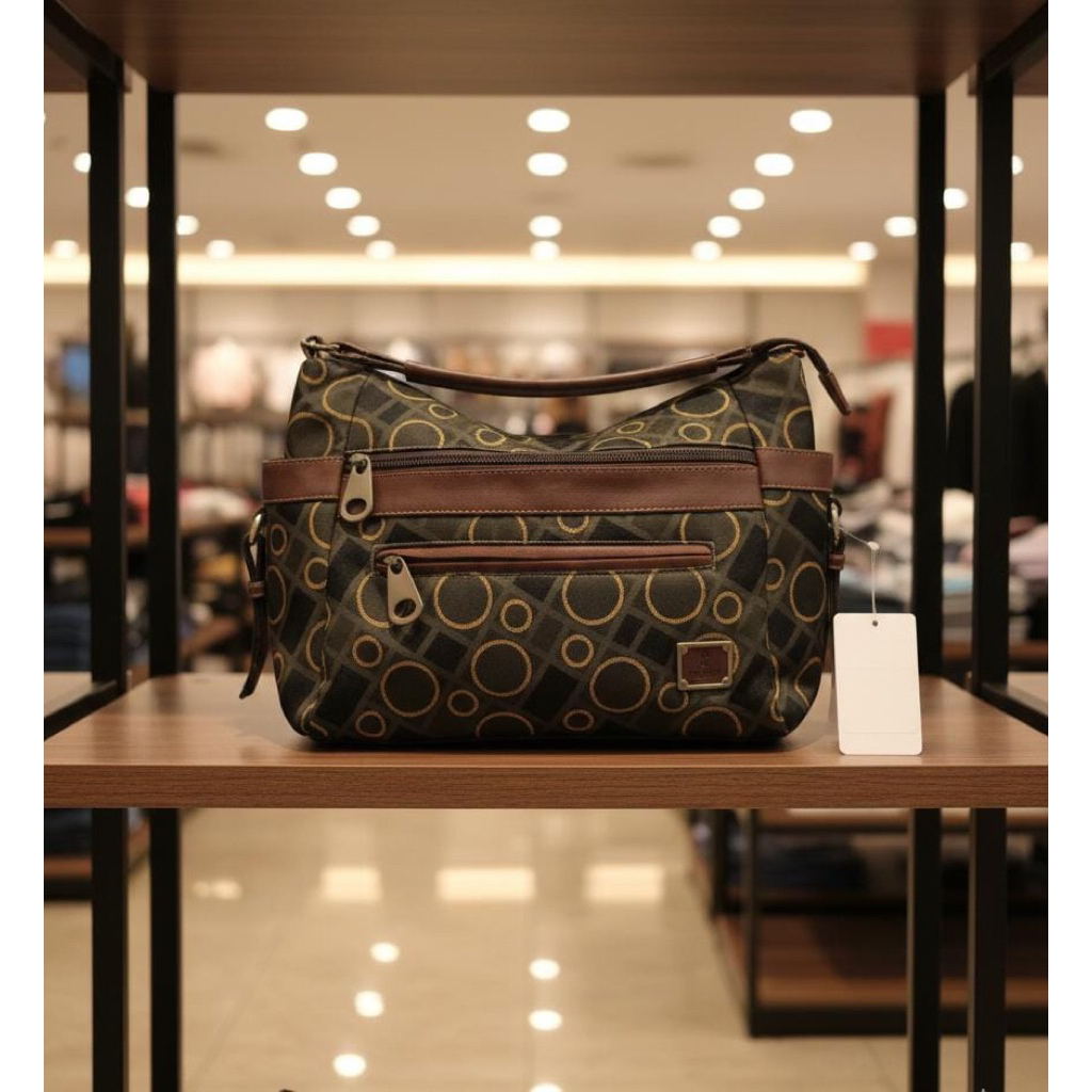 tas slempang sling bag scada kanvas mix kulit  murah koleksi pribadi