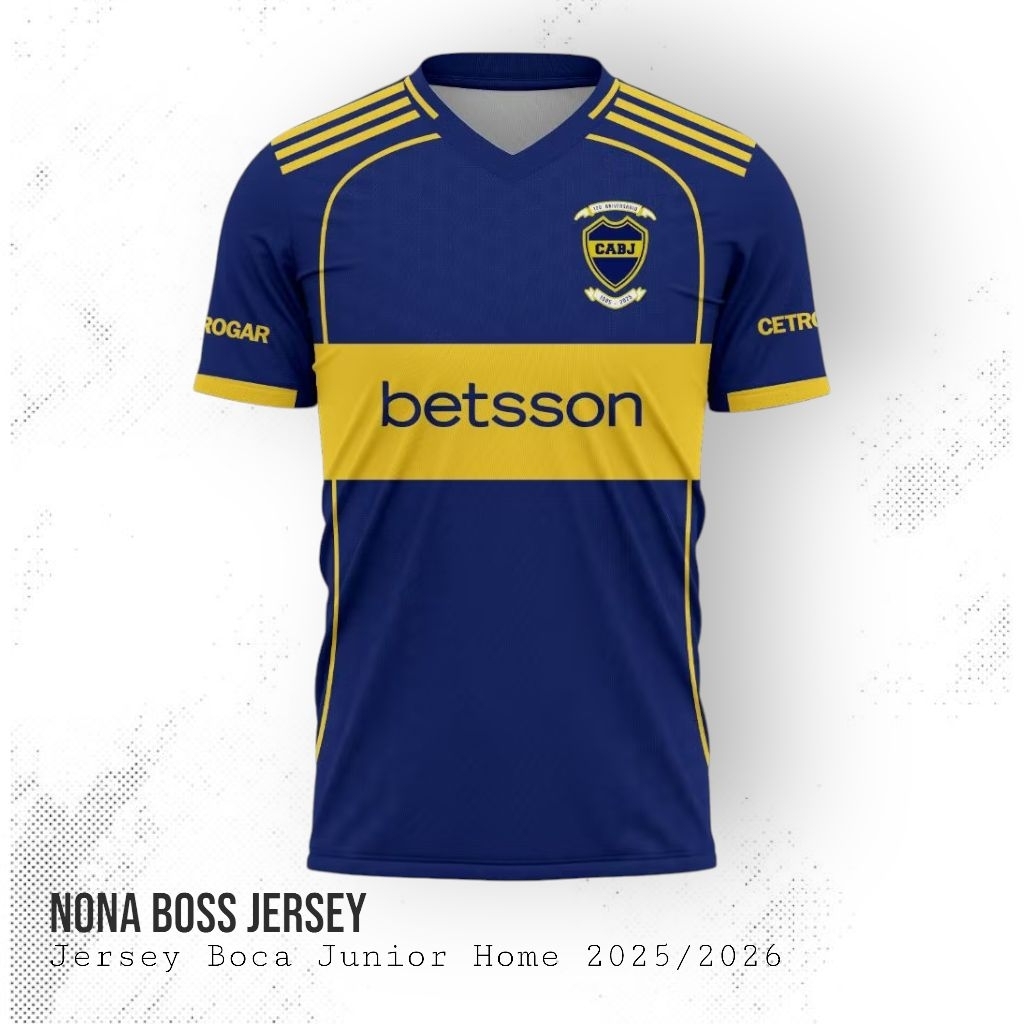 JERSEY BOCA JUNIOR HOME 2025