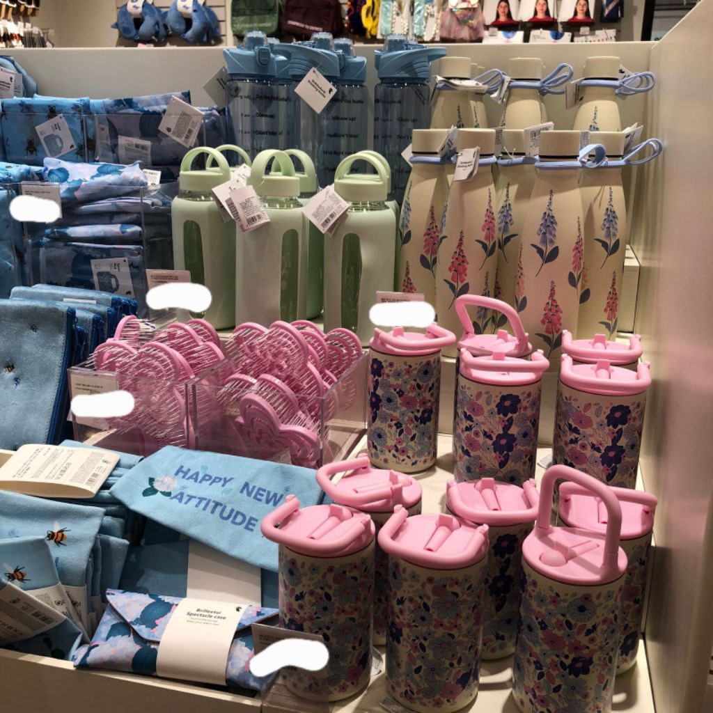 [JASTIP FLYING TIGER] Koleksi Lengkap Matcha Tumblr Gelas Botol Tempat Minum Pink Hijau Bunga Tumble