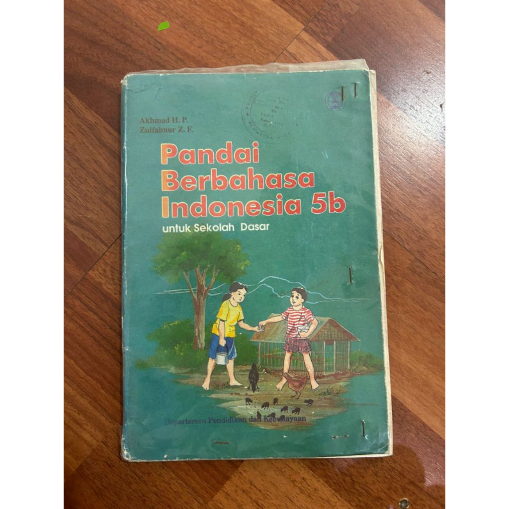 buku Pandai Berbahasa Indonesia jilid 5b