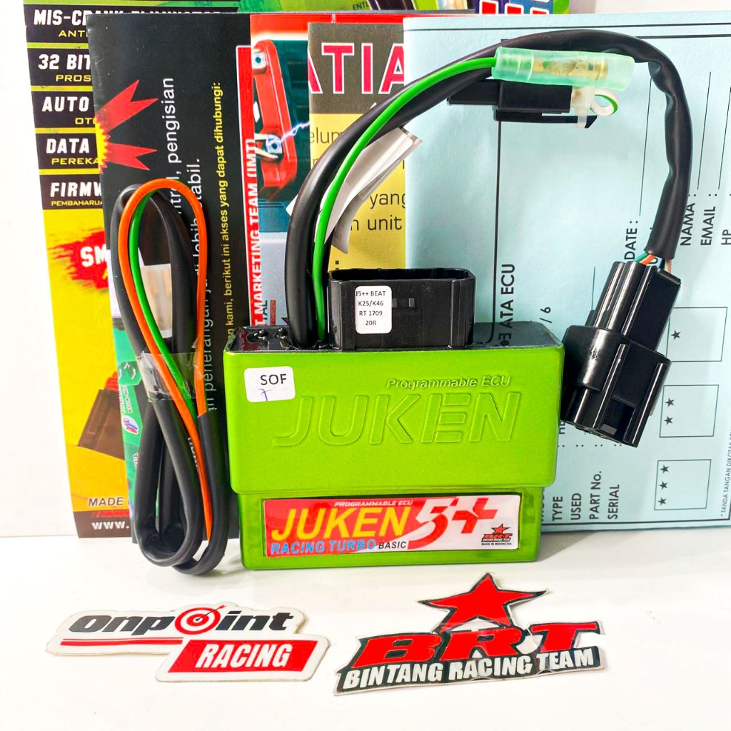 ECU BRT JUKEN 5++ PLUS BEAT SCOOPY SPACY VARIO 110 FI STATER KASAR NON ESP 100% ORIGINAL BRT