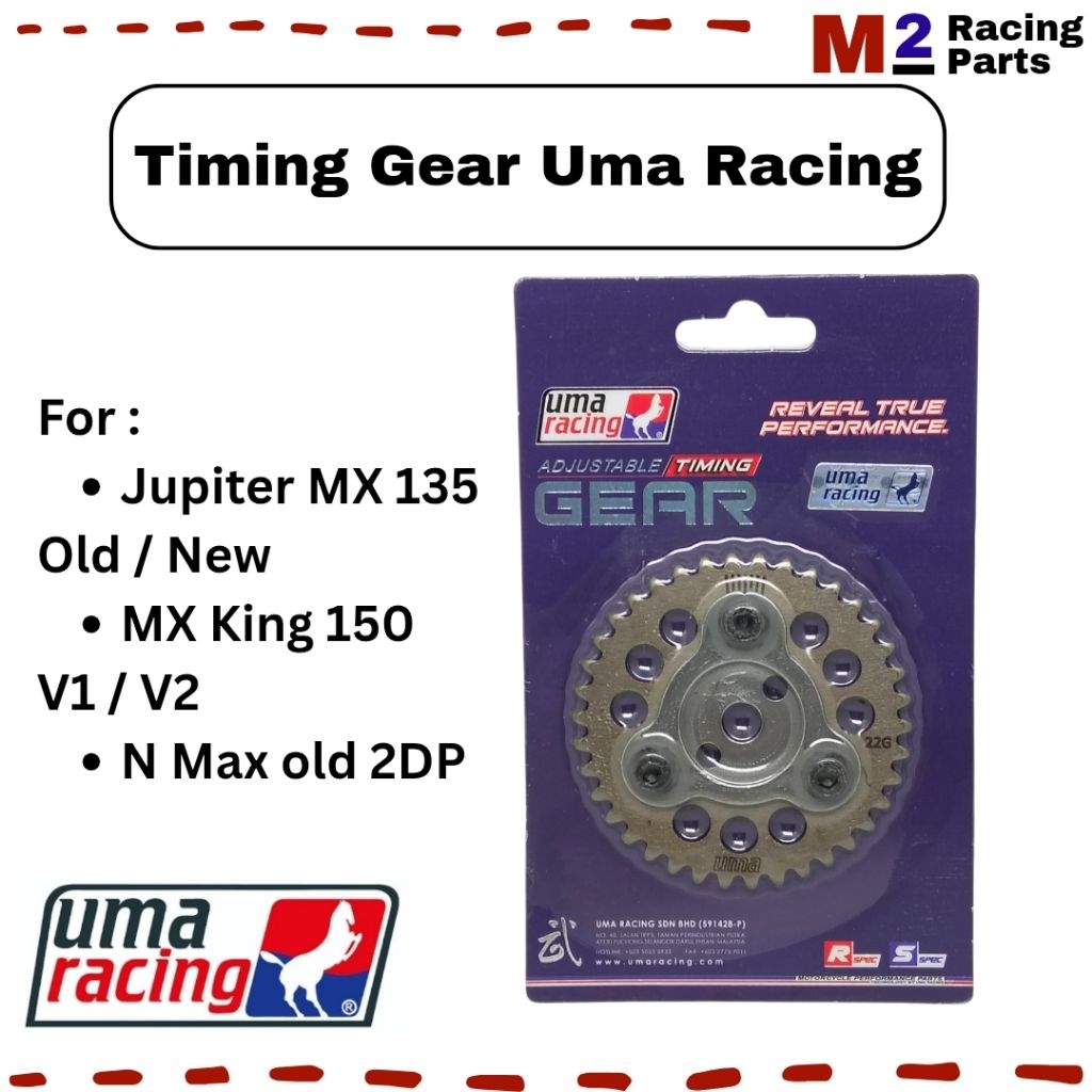 Adjustable Uma Racing MX King N Max Old Jupiter MX 135