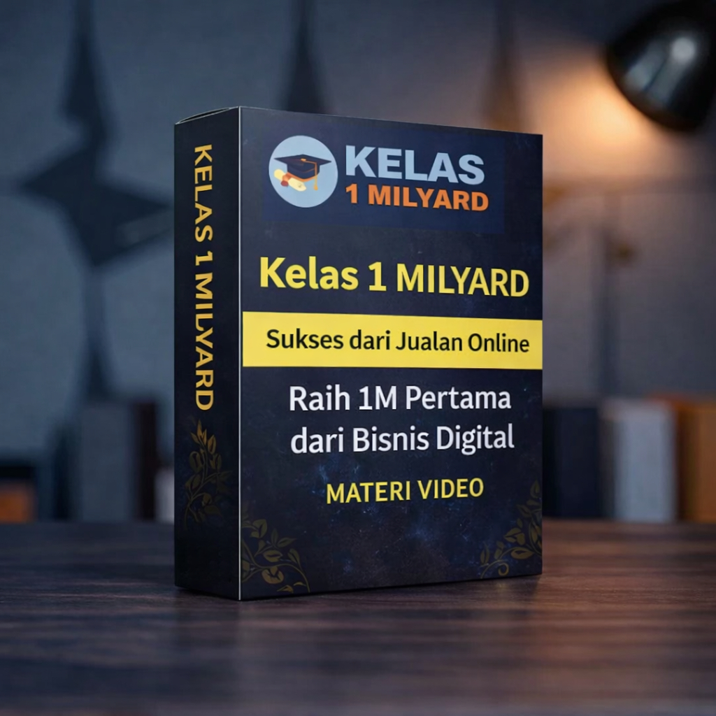 Kelas 1 MILYARD - Sukses dari Jualan Online Raih 1M Pertama dari Bisnis Digital - Materi Video
