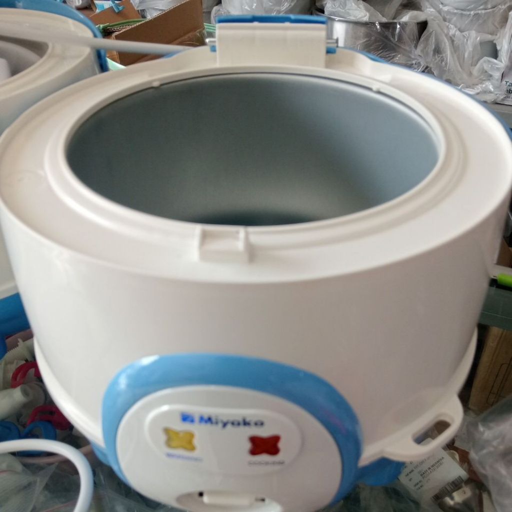 MESIN MAGIC COM MIYAKO LENGKAP ELEMEN PEMANAS BAWAH DAN BODY TANPA TUTUP ATAS BARU GARANSI RESMI MIY