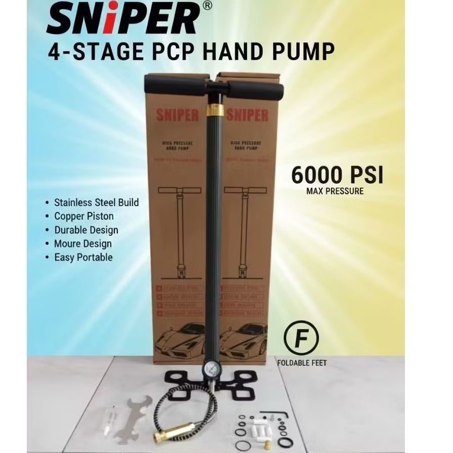 Pompa PCP Sniper 4 Stage 6000 PSI – Pompa PCP 4 Stage – Pompa PCP Murah