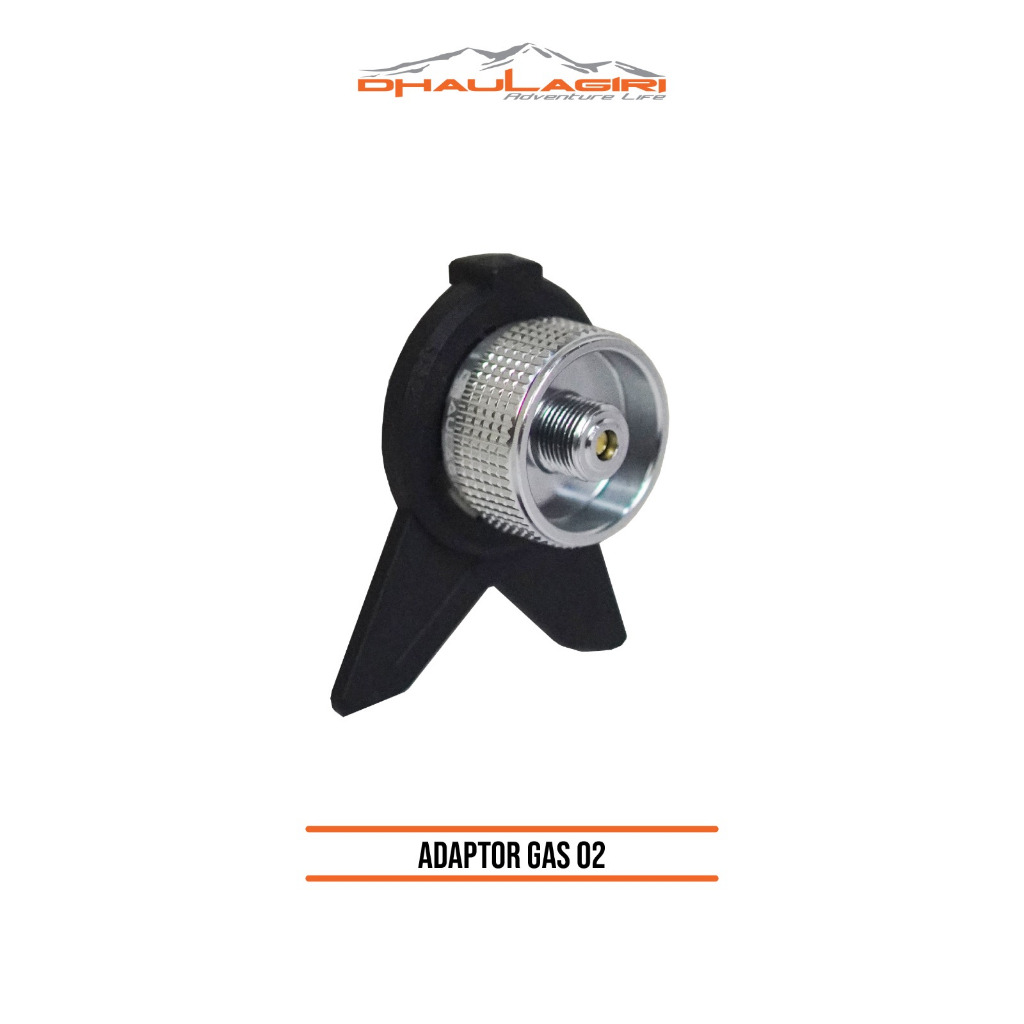 Dhaulagiri - Perlengkapan Camping - Adaptor Gas 02 - Sambungan Gas Hicook dan Gas Portable, Adaptor 