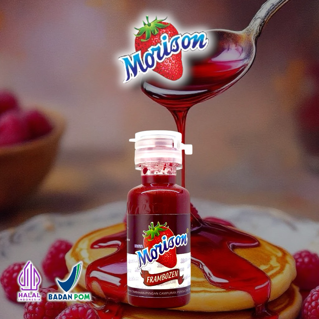 Pasta Morison Frambozen Perisa & Pewarna Essence