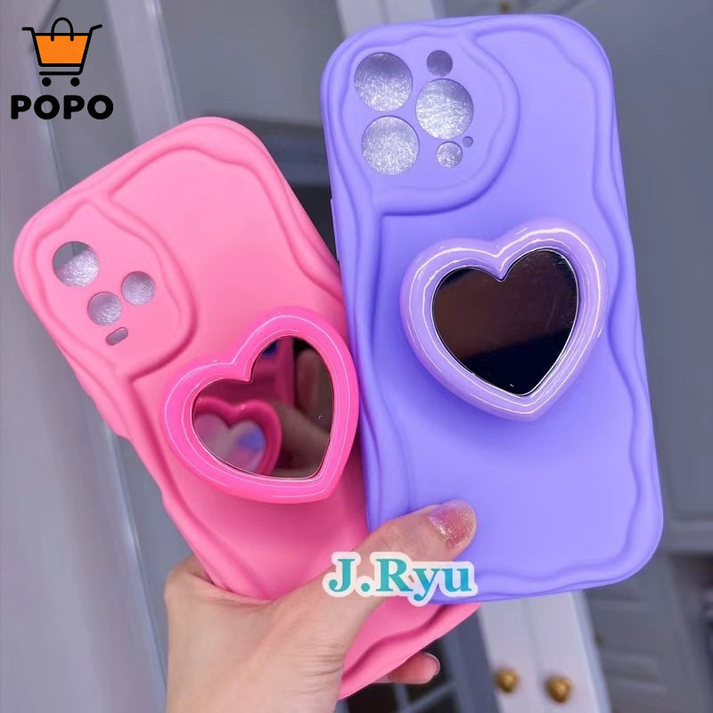 Love Heart Pop Socket / Griptok / Socket Premium Bentuk Hati Phone Holder Hp Korean Style Love Heart
