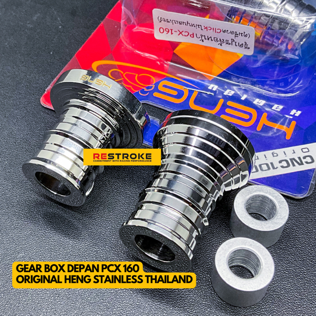 GEAR BOX DEPAN PCX 160 ORIGINAL HENG STAINLESS PROBOLT THAILAND