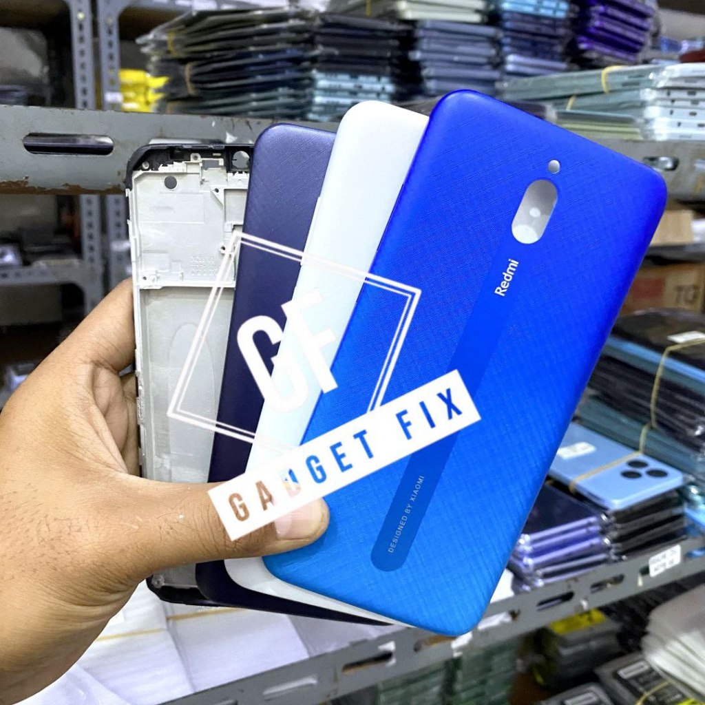 Backdoor Housing Fullset HP Xiaomi Redmi 8A Pro Backdoor + Frame LCD Bekdor Kesing Full Set