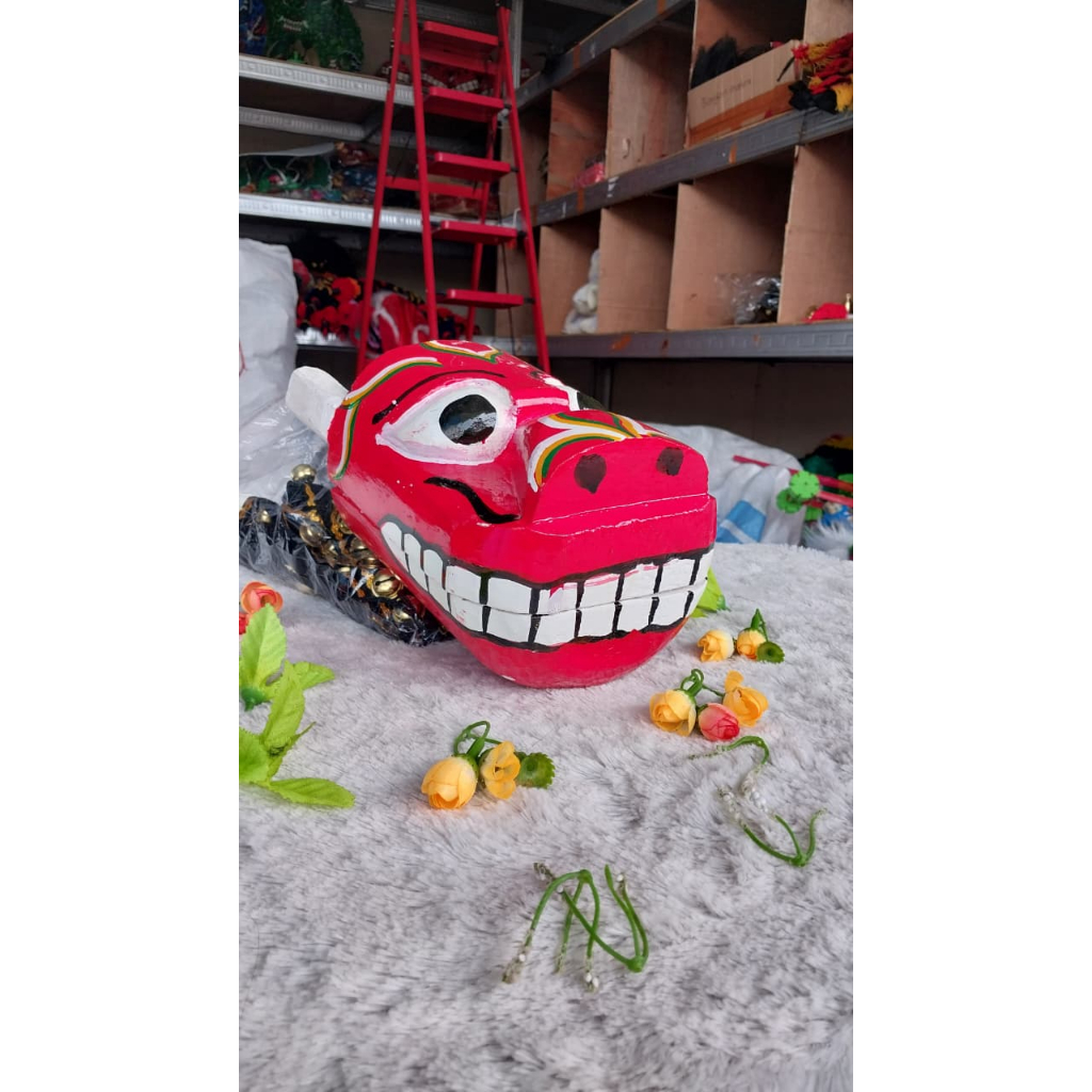 Barongan Kepruk Kecil Anak Bahan Full Kayu