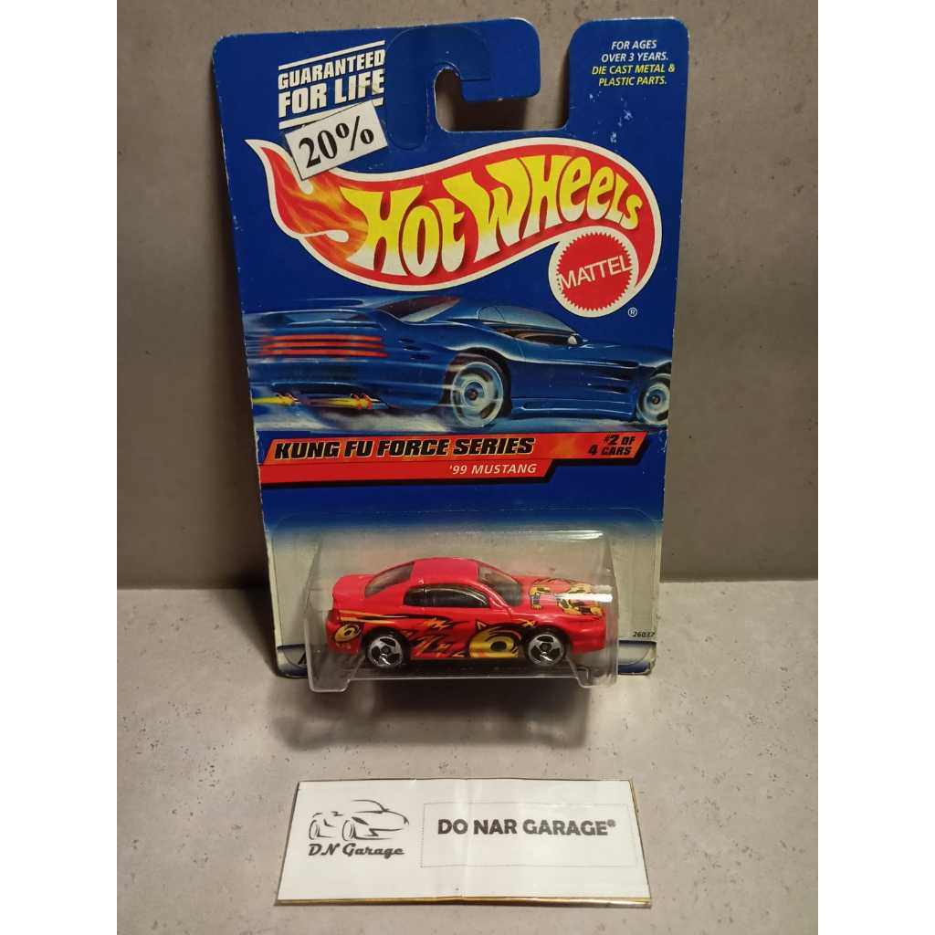 Hotwheels Regular (Card Lama) – ’99 Mustang