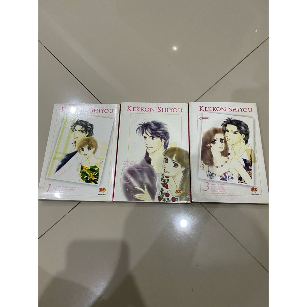 komik kekkon shiyou 1-3 lengkap