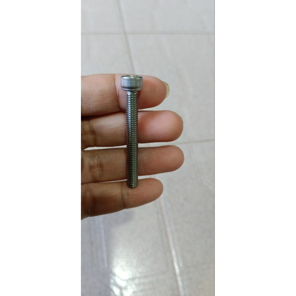 Baut L Stainless M6 x 50 Full