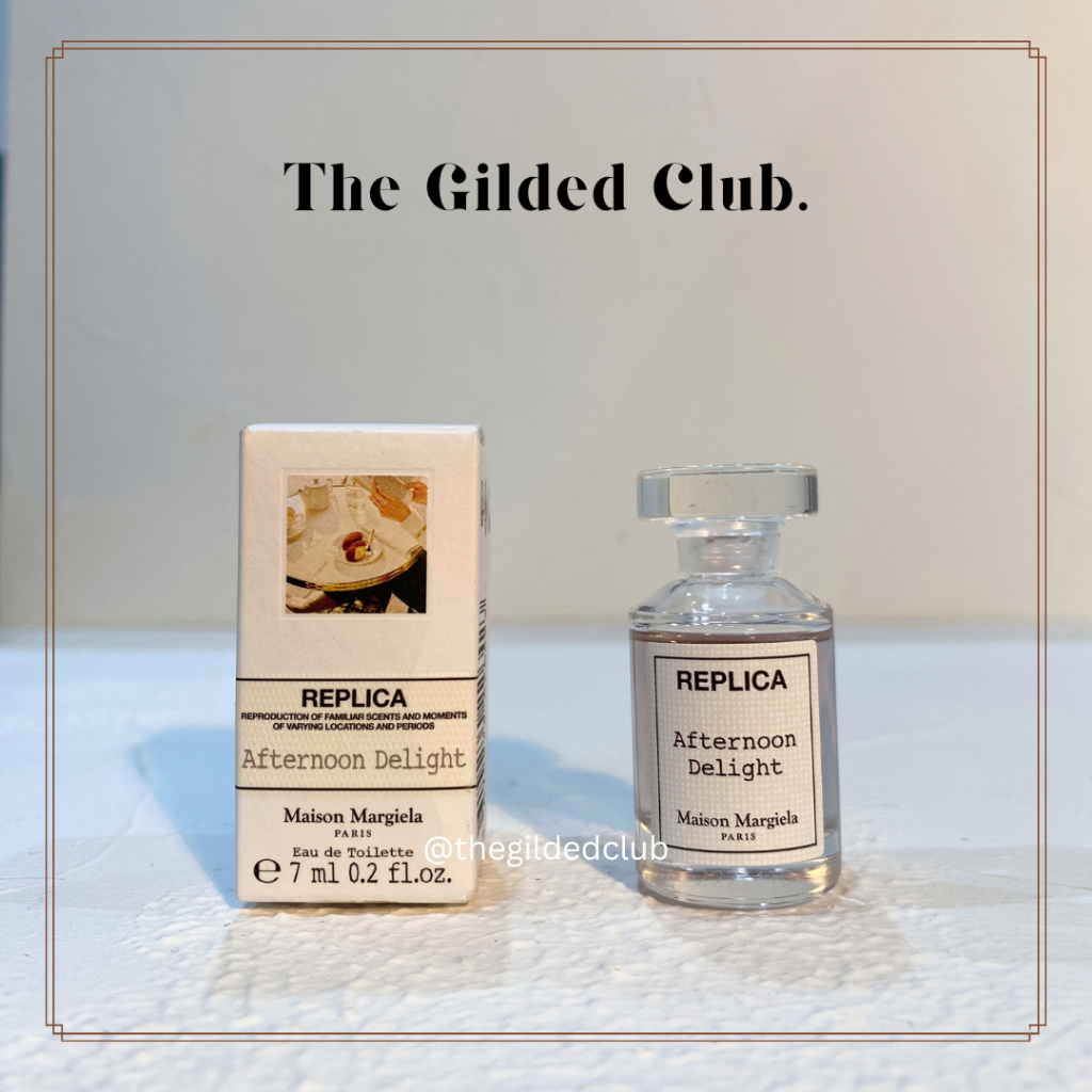 Gilded - M Margiela Perfume - Replica EDT - Afternoon Delight and Jazz Club Sample Spray Vial Decant