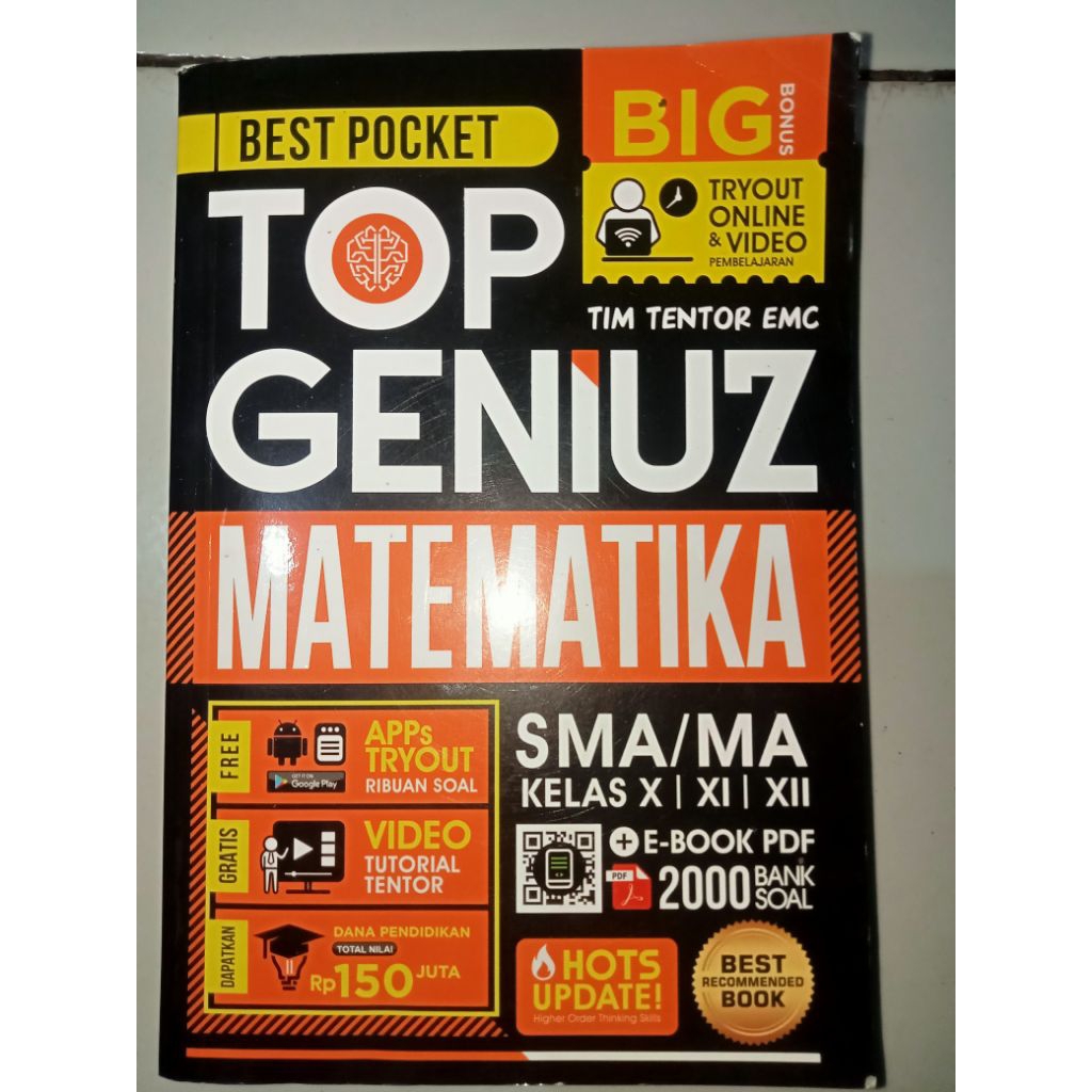 Preloved Top Genius Matematika