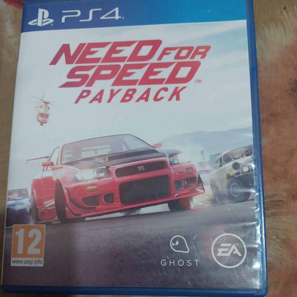 KASET PS4 NEED FOR SPEED PAYBACK SECOND
