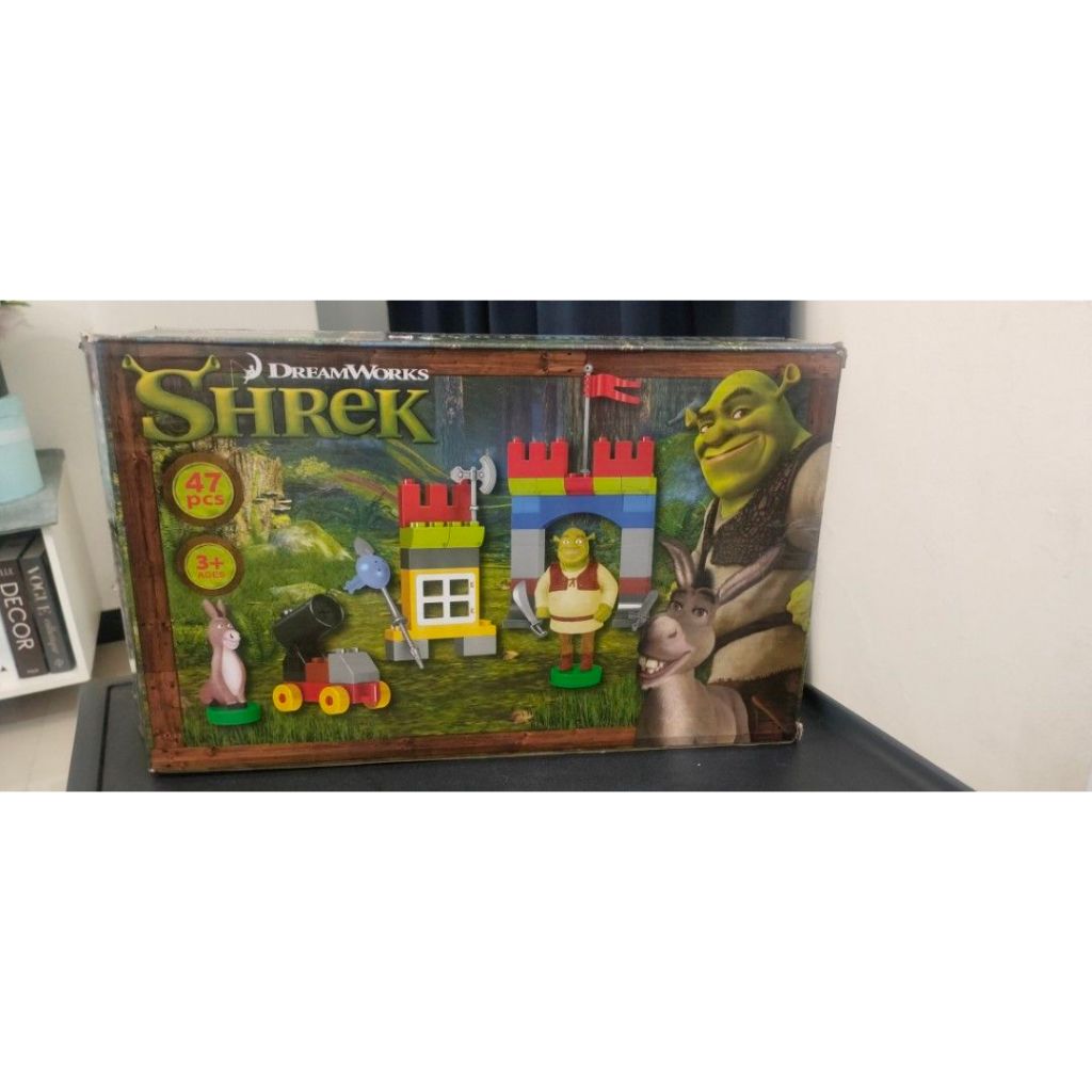 Import Toy Addict Mainan Blocks Set Dream Works Mainan Anak Lego Shrek Figur Duplo Shrek Brick Set D