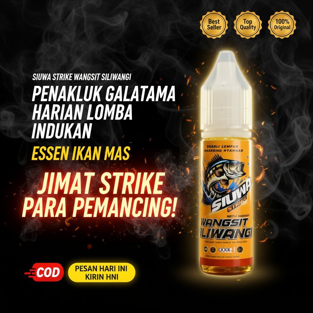 Essen Ikan Mas Gacor Cepat Strike Di Segala Kondisi - Wangsit Siliwangi Siuwa Strike