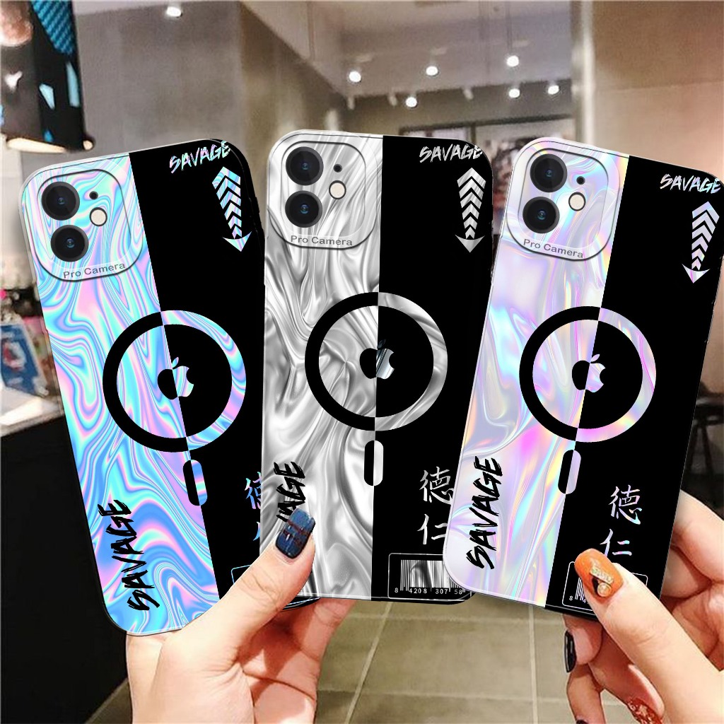 Softcase Untuk  Iphone 11 / 11 Pro / 11 Pro Max / 12 / 12 Pro / 12 Pro Max  -  Fashion Printing { MG