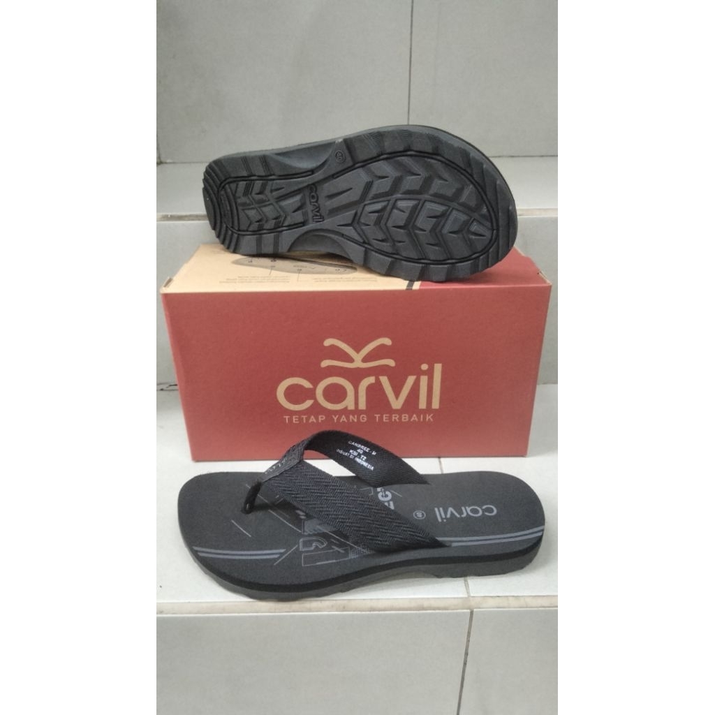 SANDAL CARVIL JEPIT TALI KAIN 39_44