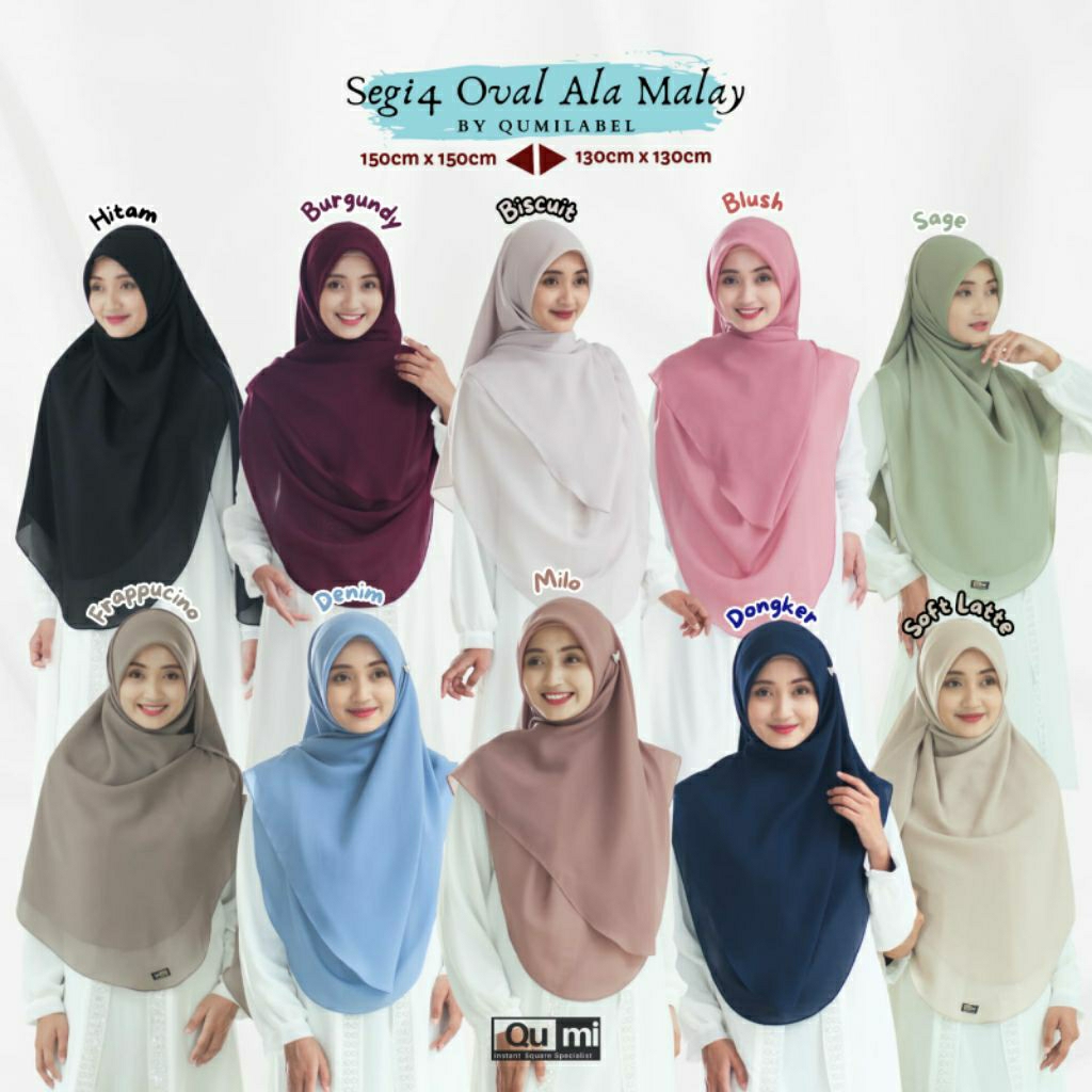 segi 4 oval ala malay by qumi uk syar'i 150x150