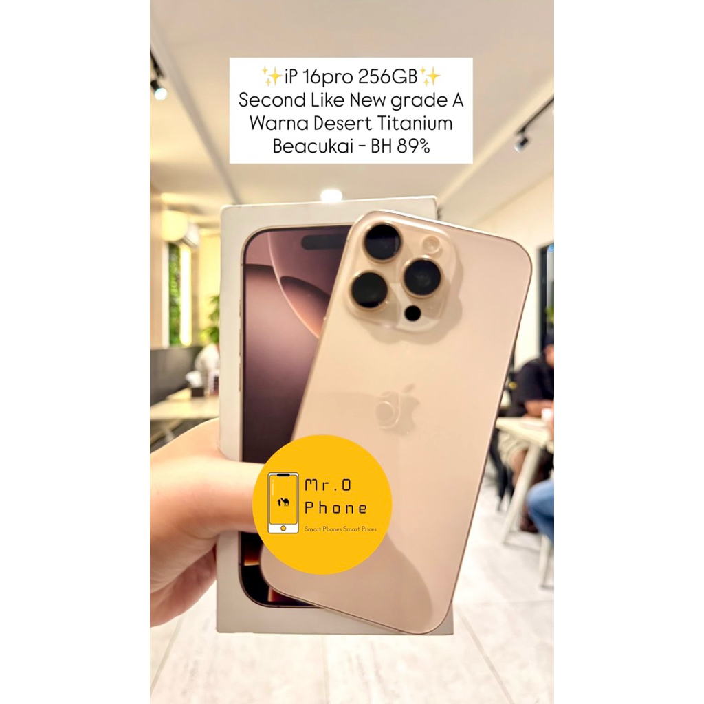 iPhone 16pro 256GB cukai