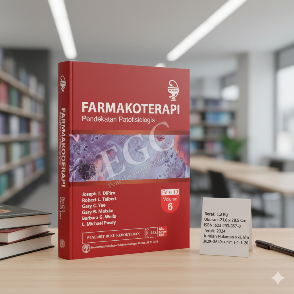 FARMAKOTERAPI DiPiro Ed.10 Vol.6 BUKU KEFARMASIAN FARMASI EGC