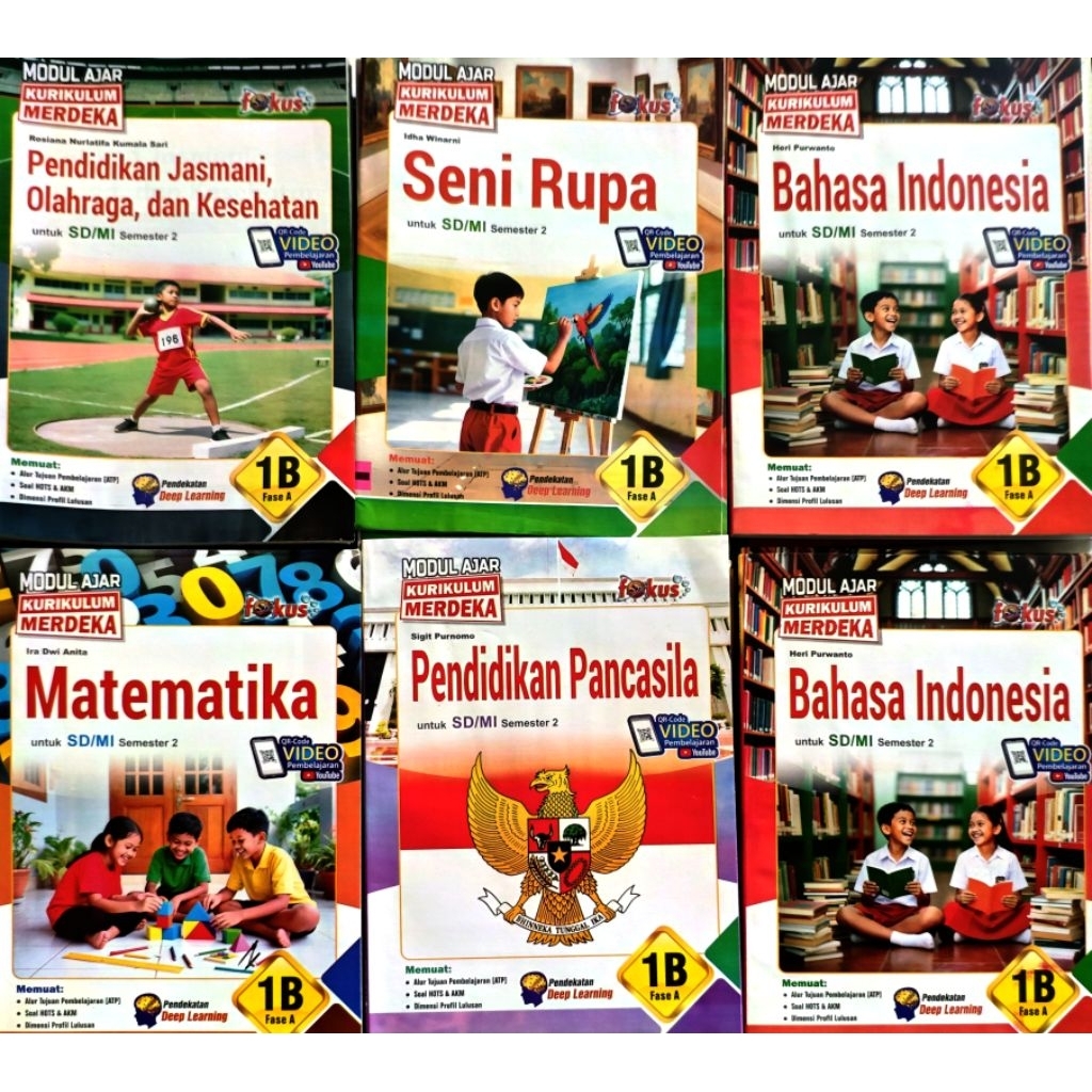 Lks Fokus Kelas 1  Untuk SD Semester 2