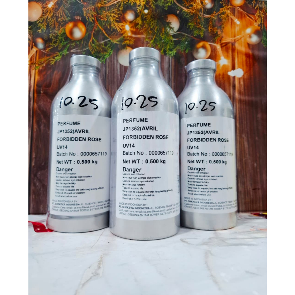 AVRIL FORBIDDEN ROSE BY KEVA KEMASAN SEGEL KALENG 500GRAM .ORIGINAL INDIA .