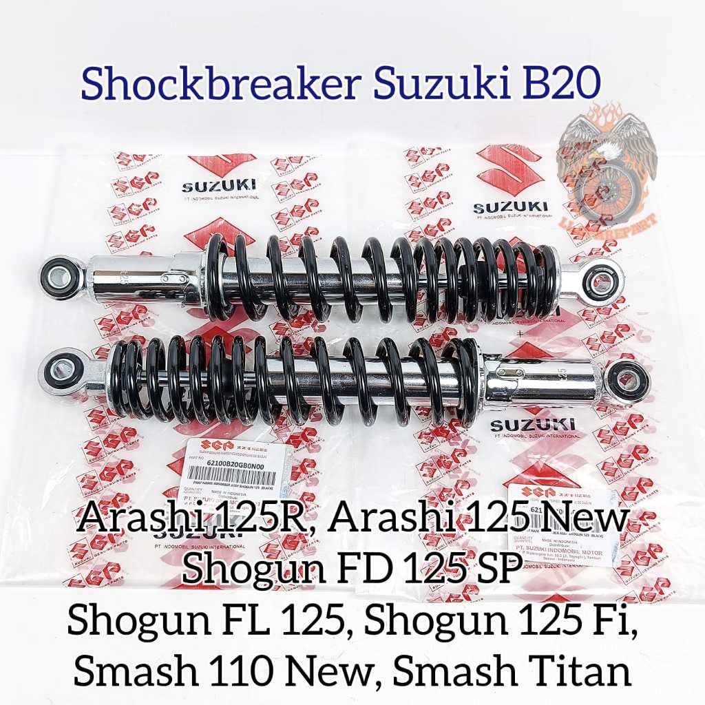 Shockbreaker Belakang Suzuki B20 Shogun 125 SP Shogun FL 125 Arashi 125R Smash 110 New Smash Titan A