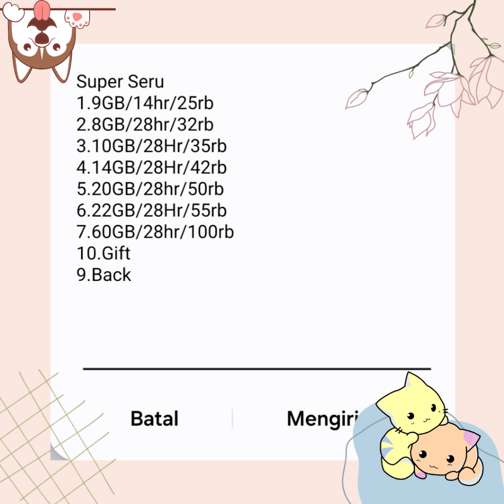 SAKTI COMBO SUPER SERU / TELKOMSEL SIMPATI 11 DIGIT 3G 4G 5G / KARTU BISA DIGUNAKAN DI SELURUH INDON