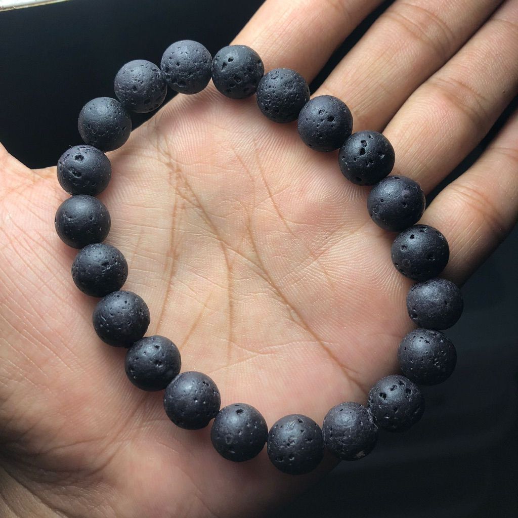Gelang Batu Sarang Kelulut Asli Kalimantan 8mm
