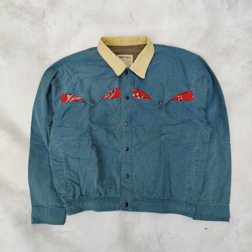Jaket bomber vtg pria burkey mills