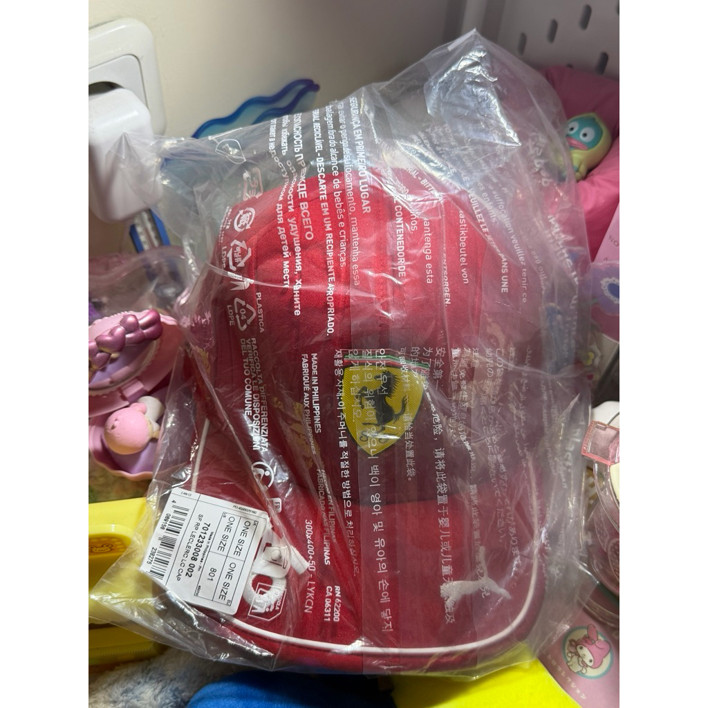 READY CL16 charles leclerc ferrari hat topi one size original