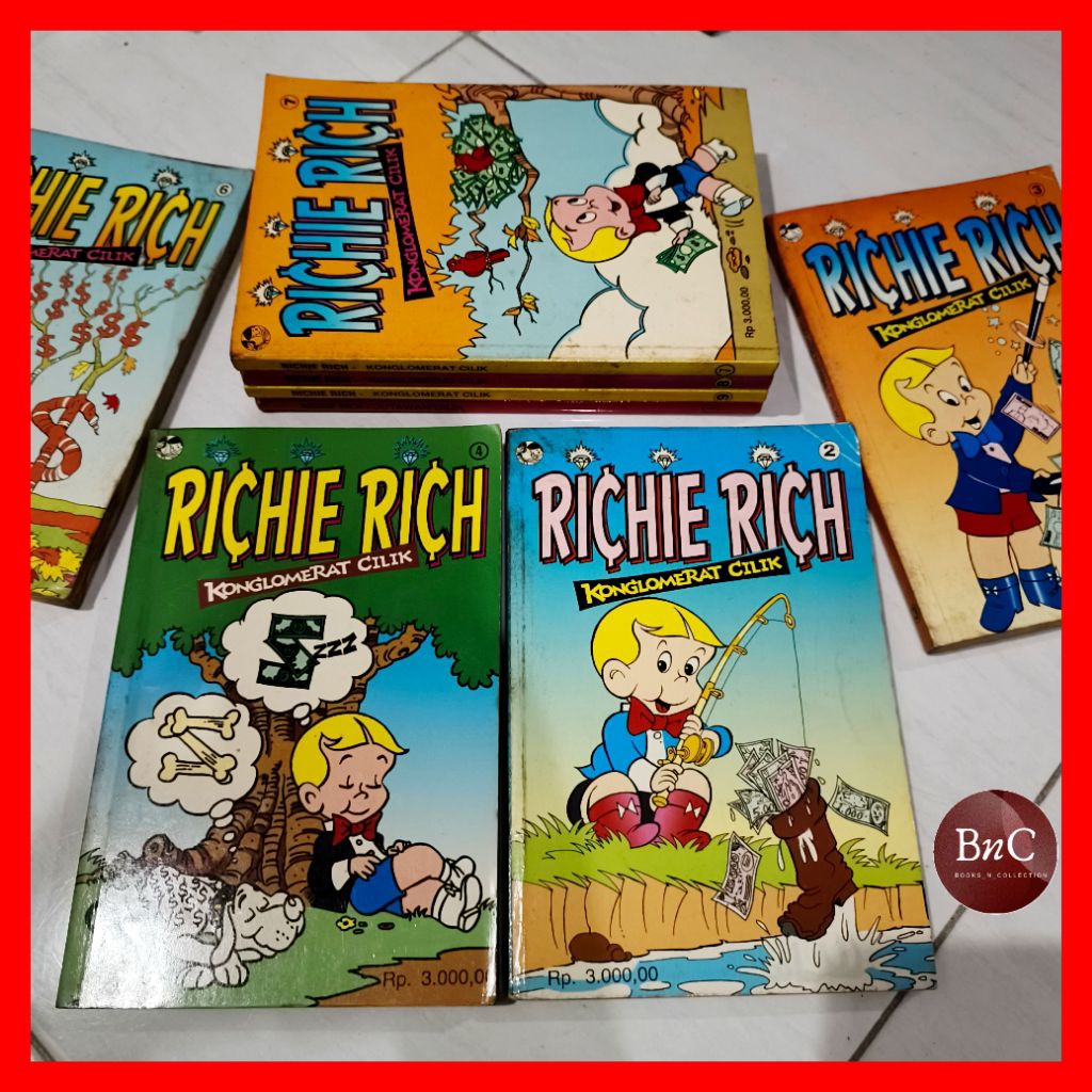 komik Richie Rich lawas preloved
