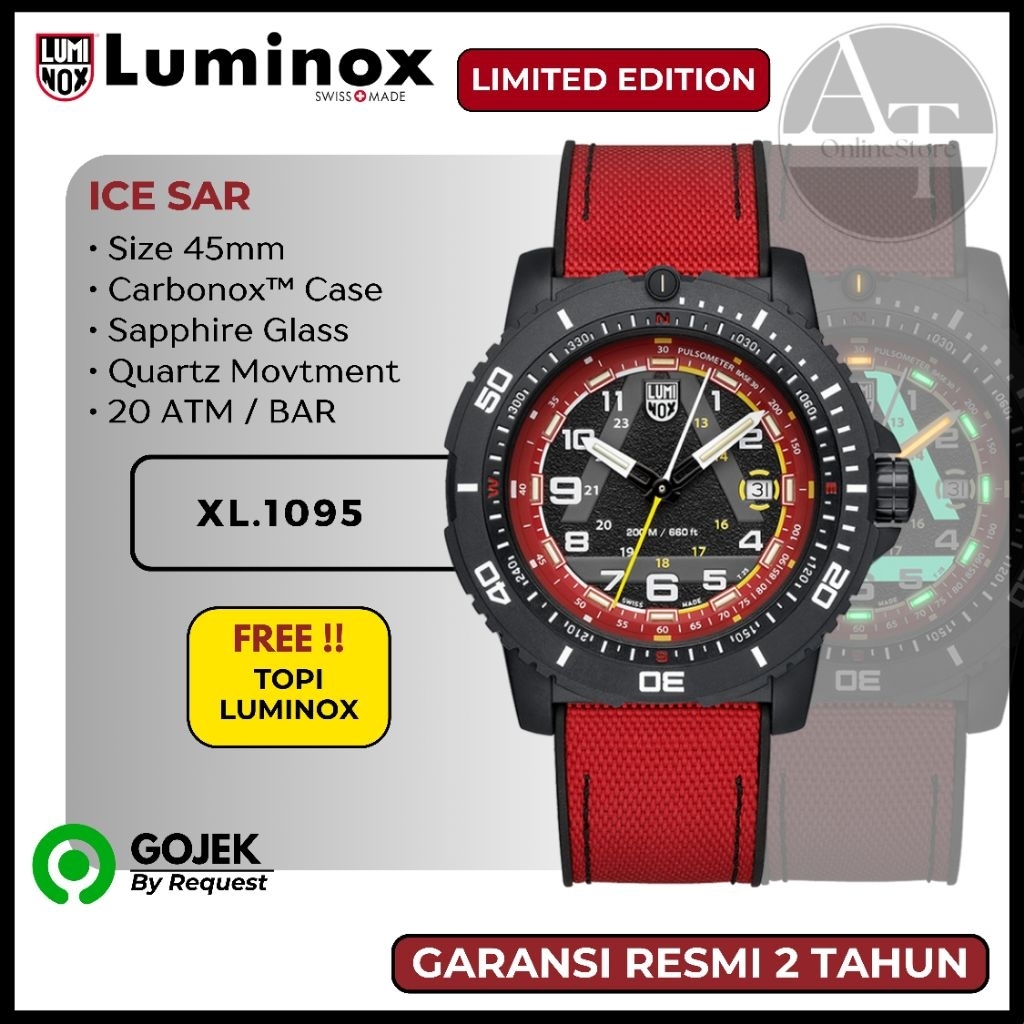 Jam Tangan Pria Luminox 1095 ICE-SAR LIMITED EDITION ORIGINAL Resmi