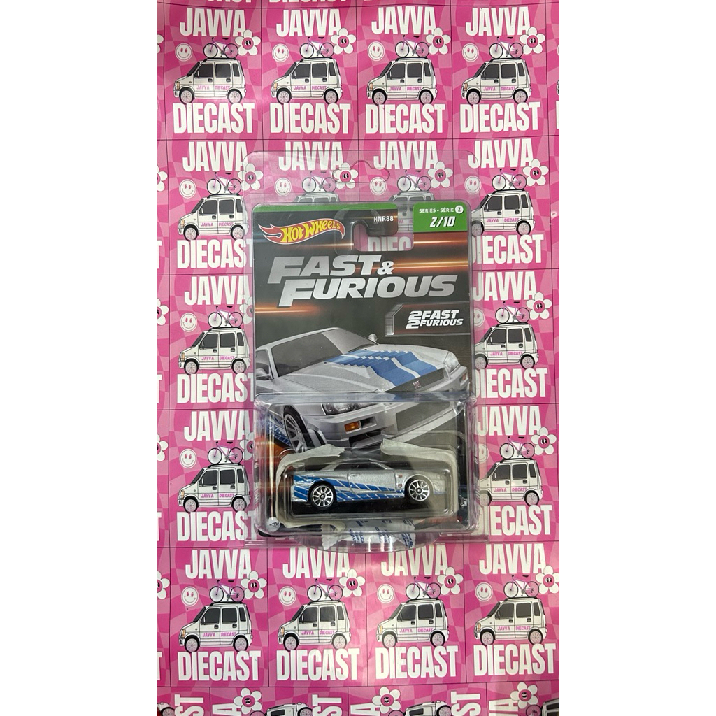 HOT WHEELS FAST AND FURIOUS R34 WAVE 2