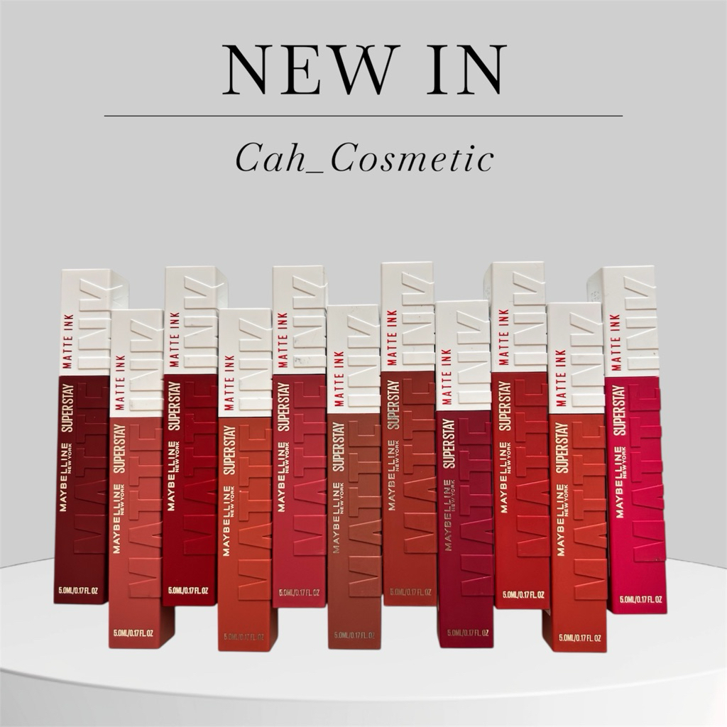 MAYBELLINE SUPER STAY MATTE INK/LIPCREAM MAYBELLINE TAHAN LAMA