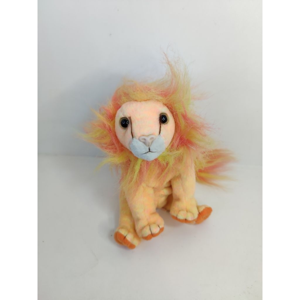 boneka ty beanie bushy singa lion original ty branie
