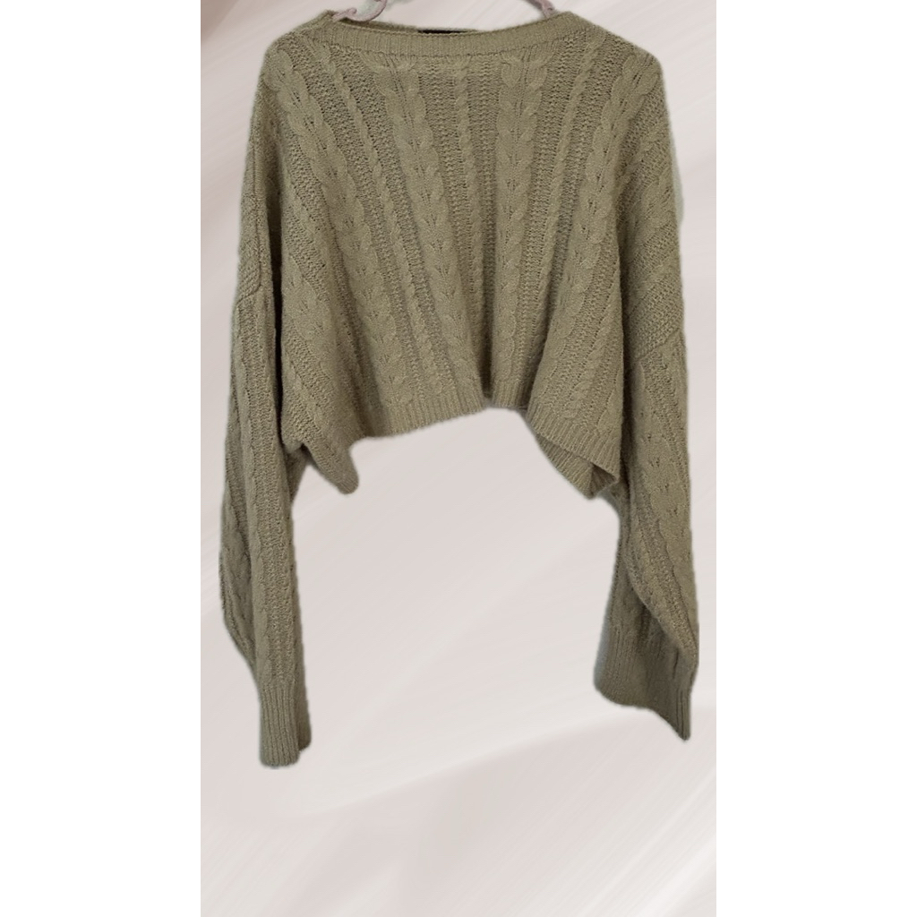 Knit Crop Top by Bayleaf.id