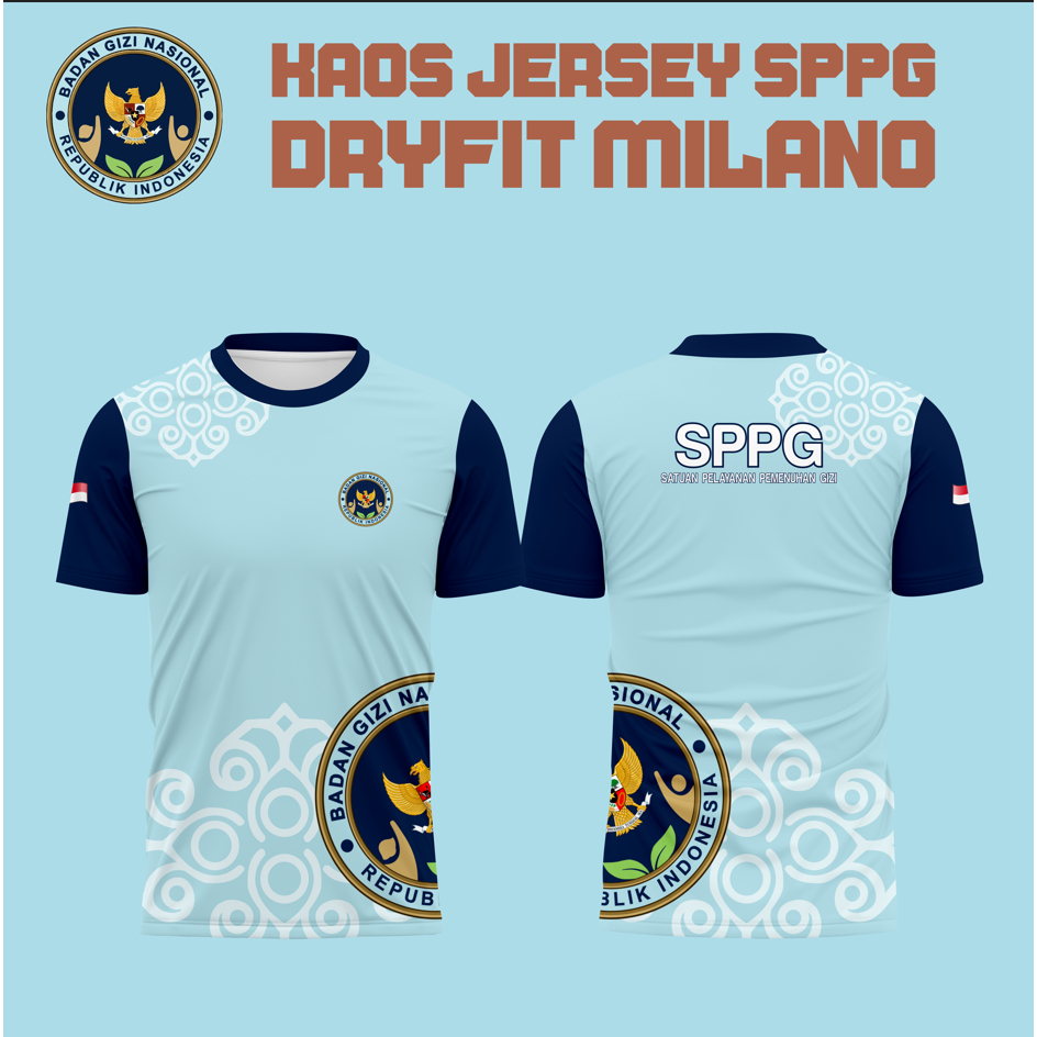 Kaos Olahraga/Jersey SPPG Fullprint Premium Milano