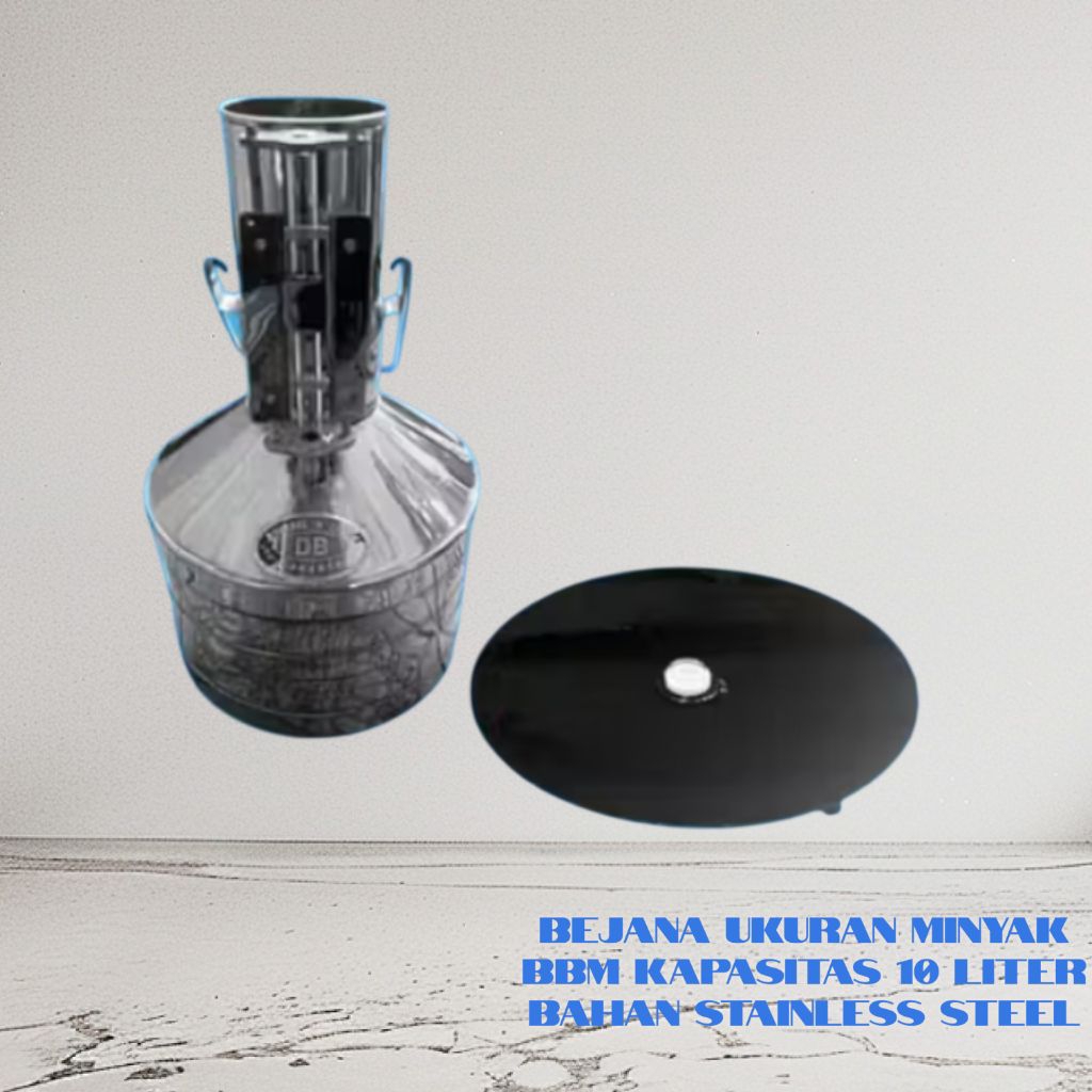 bejana tera ukur 10 liter spbu BBM kaliberasi