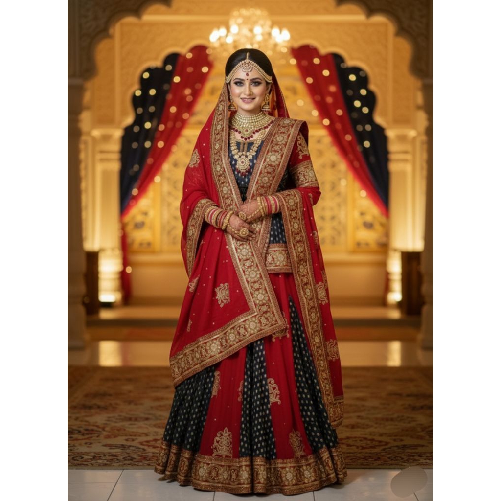 Lehenga wedding india Pl like new