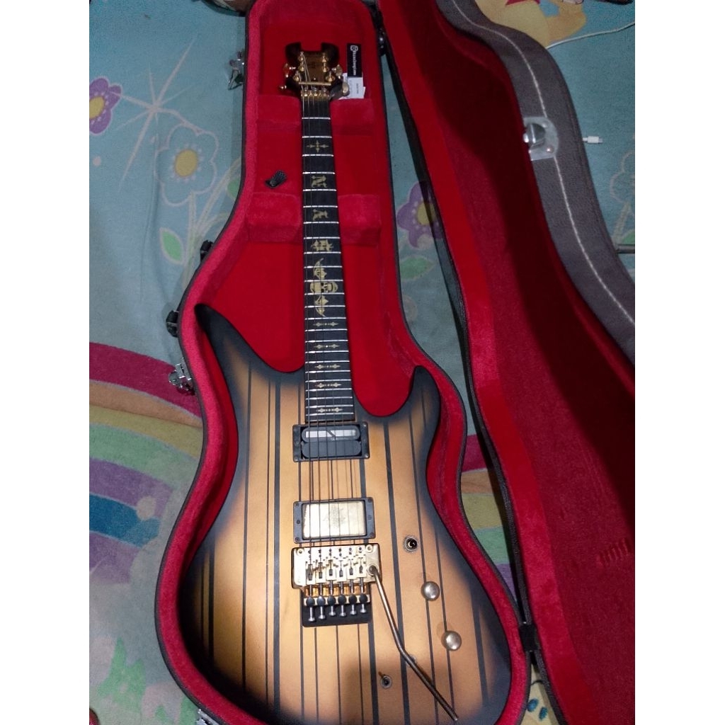 SCHECTER SYNYSTER GATES CUSTOM S SATIN SUNBURST ORIGINAL KOREA