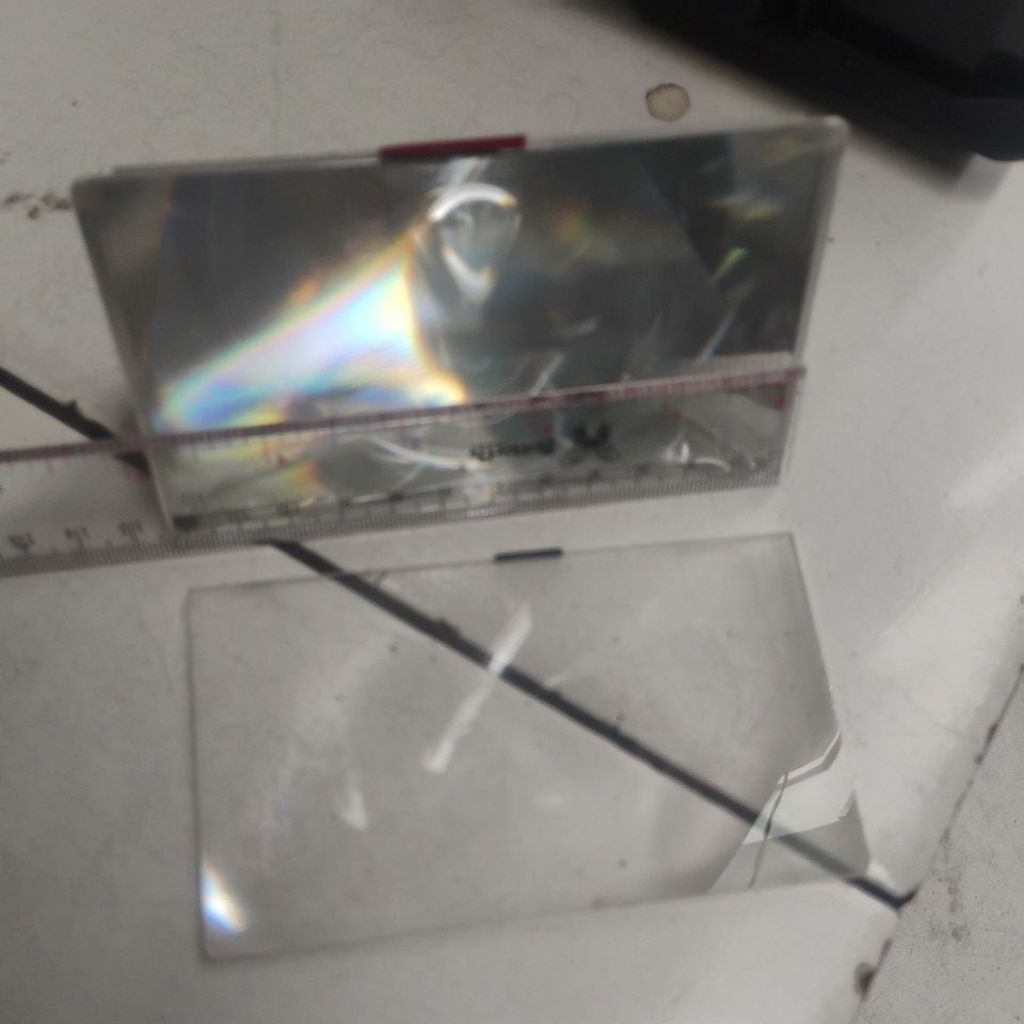 lensa fresnel dan Reflektor Bekas proyektor LED lcd 5,8 inch