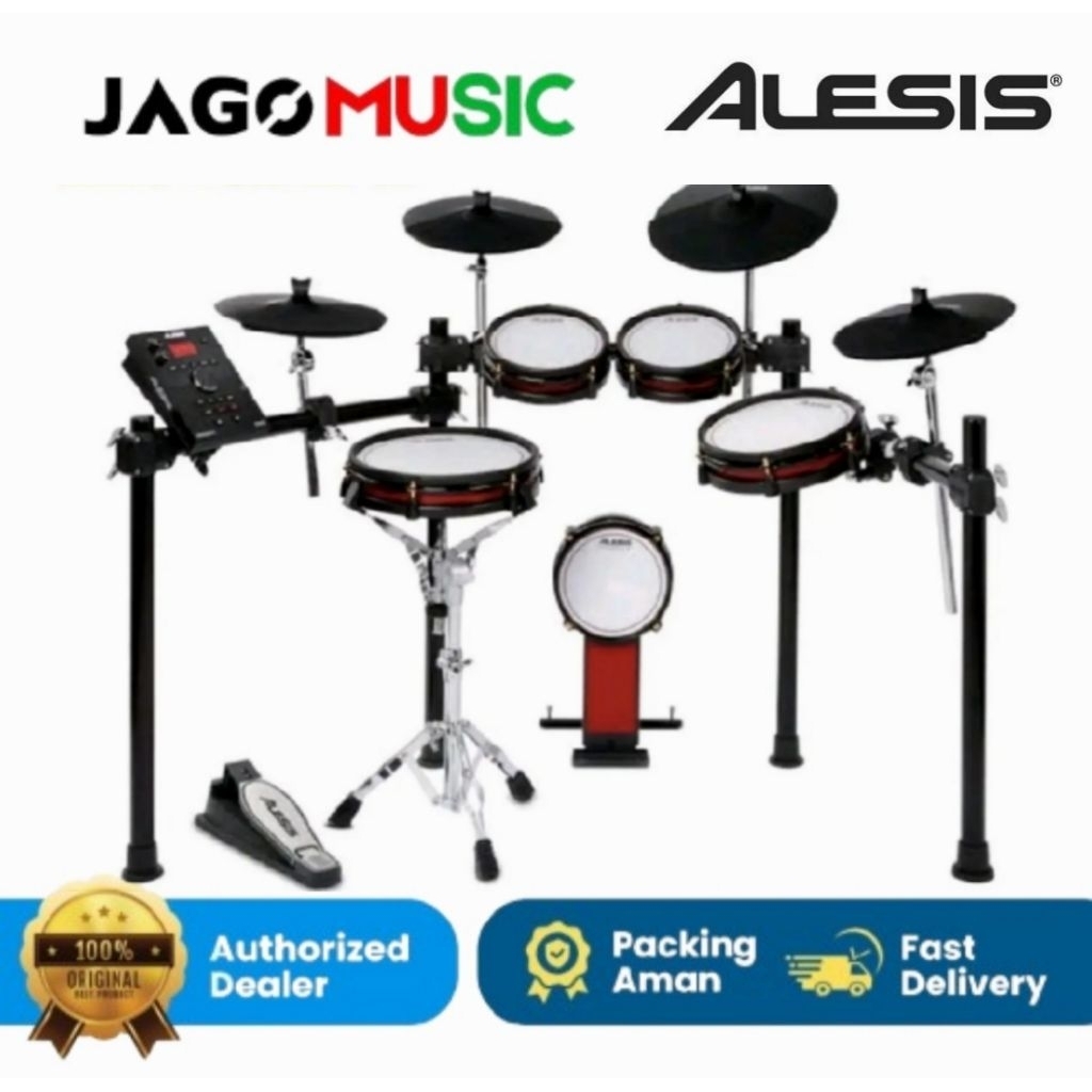 Alesis Crimson 2 II Special Edition Mesh Kit Drum Electric Elektrik Alesis Ori Garansi