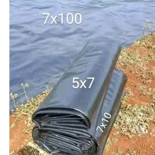 Karpet terpal tambak layak pakai,bekas ORI tebal 0,5 Kes